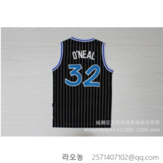 라오농 농구의류 무역 도매 nba매직 팀 32사이즈 오닐 옷 SW스커트운동 빅샤크 농구복 자수 남성
