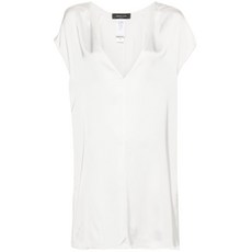 파비아나필리피 새틴 민소매 튜닉