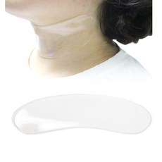 실리콘 목 주름 패치 재사용 주름패치, 1개, 1개입