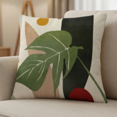 서플라이랩 디자인 프린팅 쇼파쿠션 컬렉션 국산솜포함, 23.그린그레이