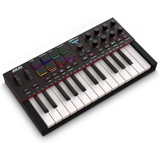 Akai MPK Mini IV 미디 컨트롤러 그레이, 검은색