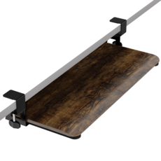 Ergomaker 슬라이딩 책상 키보드 트레이 키보드 받침대 거치대 데스크 확장선반 65cm, 1개, 히코리