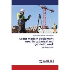 (英文圖書)About modern equipment used in cadastral and geodetic work 平裝版, LAP Lambert Academic Publis..., 英文