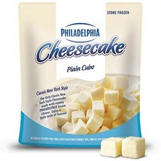 필라델피아 큐브치즈케익 플레인 700gX2팩 총 1.4kg, 700g, 2개