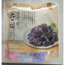 피코크 맛있는 순대, 1kg, 1개