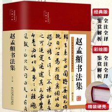 促銷 正版 趙孟頫書法集 行書楷書臨摹硬筆毛筆手寫書法鑑賞國學書籍 番茄書屋, 如圖