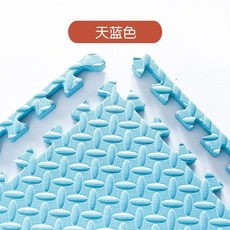 巧拼地墊 60x60cm厚1.2 寶寶爬行墊, 藍色,60*60厚1.2公分, 1個