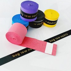 오버 그립 골프 테니스 배드민턴 타올 탄력 고무밴드, 1개, GT 옐로우