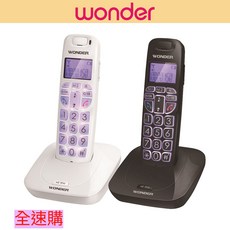 WONDER DECT數位無線電話 WT-D05, 白色