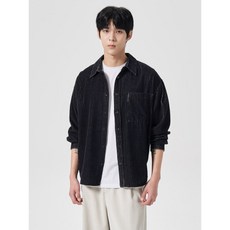 에잇세컨즈 8SECONDS 투톤 코듀로이 셔츠 네이비 424964LY6R 139094