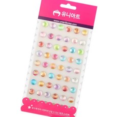 돈스텔 큐빅스티커 비즈스티커 84번