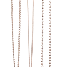 KC인증 써지컬 미아방지 목걸이 팔찌 줄, 1개, 목걸이 굵은꼬임