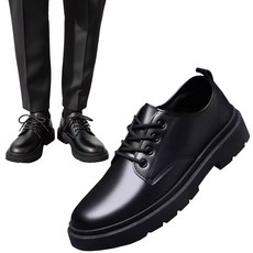 스토리원 남성 블랙 더비 로퍼 사계절 슈즈 SH-MFR-M8862