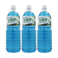 유니캠 친환경 워셔액 워시플러스, 3개, 1.8L