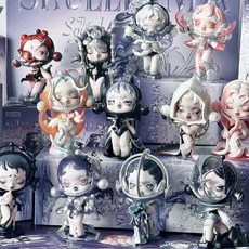 팝마트 스컬판다 소리시리즈 피규어 블라인드 랜덤 박스 선물 장식품, 소리시리즈 블라인드 랜덤 박스 12개 풀세트(중복없음)