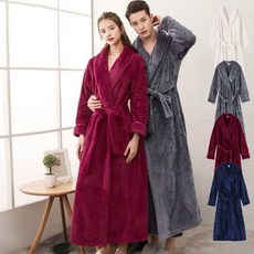4컬러 샤워가운 따뜻한 나이트가운 겨울 홈가운+새론무역Shop