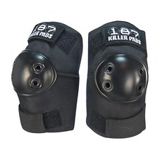 187 Killer Pads 팔꿈치 패드 블랙 미디엄, 1개