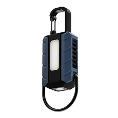 슈퍼 브라이트 키체인 플래시라이트 충전식 다기능 자석 미니 작업등 야외 캠핑 및 휴대용 일상 사용, 01 Blue