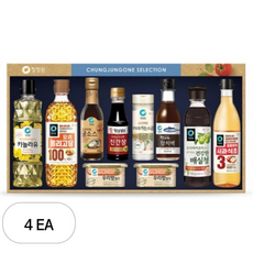 청정원 행복 12호 + 쇼핑백 세트, 4세트