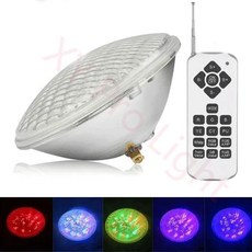 45W PAR56 RGB LED 수영장 빛 DC12V 야외 수중 조명 18W 연못 램프 풍경 스포트라이트, 01 PAR56 RGB, 02 25W