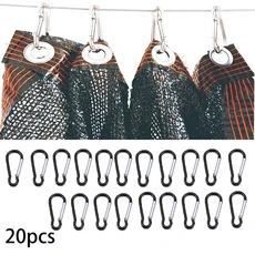 5/10/20pcs 낚싯대 타이 홀더 스트랩 서스펜더 패스너 후크 루프 타이 벨트 낚싯대 달아서 랩 밴드 야외 물고기 도구