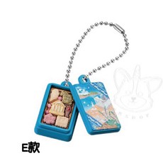 M.M小舖 BANDAI 轉蛋 扭蛋 Sable MICHELLE 甜點吊飾P2 蛋糕 餅乾 模型 全6款 藍色鐵盒餅乾款1E292, 1個, E款/藍色鐵盒餅乾款1E292