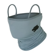 한국산 아이스 쉴드 쿨 마스크 귀걸이형 자외선차단 냉감 원단, 그레이_gray, 1개