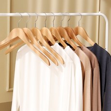 [홈앤하우스] 원목 상의걸이 30P, 우드, 30개