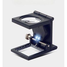 섬유확대경 작업용 LED돋보기 원단 정밀 확대경, A. 1인치 D형 20배 확대경