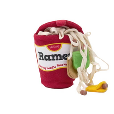 guoye 拉麵狗狗玩具 嗅聞玩具, 泡麵桶紅色, 1個