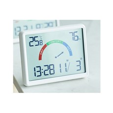 숫자가큰 디지털온도계, 1개, 화살표온도계(화이트)