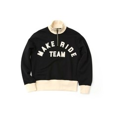 매장정품 더블유엠씨 WMC 레터링 스웨트 하프집업_BLACK O-MOBAL5Z91006 144549