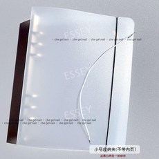 책자형 네일 컬러차트판 아트북 스티커 컬러차트북, 네일 완제품 스몰 수납장 내부 페이지 없음