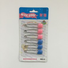【滿100元出貨】賀強安全別針6入, 1個
