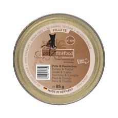 Catz 凱茲 嫩燉菲力餐盒 - 無穀、無動物實驗、無添加糖, 85g, 1個, N°409菲力火雞肉+兔