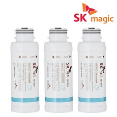 SK매직 ETCBID3000MF 비데 원터치 정수 필터 정품 3개, SK매직 정품