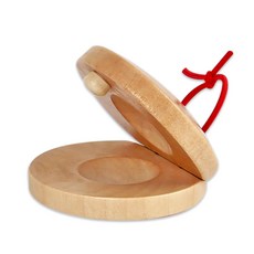 캐스터네츠 나무박자 원목 타악기 리듬악기 연주 음악준비물