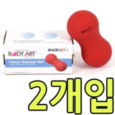 부모님 효도 선물로 좋은 땅콩 모양 마사지볼 X 2개입, KW 바디아트 피넛 마사지볼, KW 바디아트 피넛 마사지볼