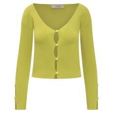 주카어프루브드 파인 골지 가디건