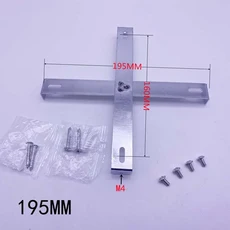조명 브래킷 크로스 마운팅 천장판 고정형 철제, Diameter 125mm, 1개, Diameter 125mm