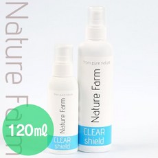 [물멍몰] 네이쳐팜 클리어 쉴드 백탁 제거제 120ml, 1개