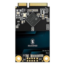129099 S SHARKSPEED mSATA SSD 128GB SATA 3 6Gb/s 3D 낸드 미니 내부 솔리드 스테이트 드라이브 노트북 PC 데스크톱용 (mSATA 12, 2TB
