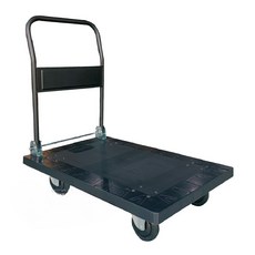 重型手推車，超高載重500KG，可折疊手把，防滑表面，台灣製造, 黑, 1個