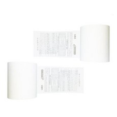 한솔제지 수입지 포스용지 57X40 48롤 약관 감열지 영수증 병원용 혈압계용지 대용량PDA 휴대용단말기용 BPAFREEB, 수입지 포스용지 57X40 12롤 무지 감열지 영수증