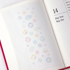 꾸미기 무광스티커 비눗방울 사진 폰케이스 투명 감성 연출