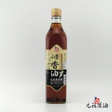 元福蔴油 特級小磨香油520ml-北港麻油老店水洗法製油, 1個, 520ml 玻璃瓶