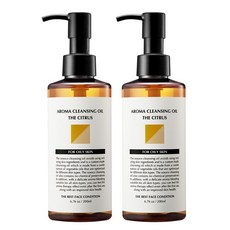 소소코 블랙헤드 제거 아로마 블렌딩 시트러스 클렌징 오일 지성피부용, 2개, 200ml