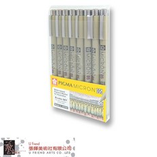 SAKURA PIGMA 代針筆組(8色/#XSDK05-8A), 1個