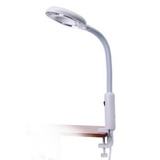 美容儀器 LED 冷光放大燈 夾式 立式 美容燈 LED放大燈 直立燈 全新公司貨 保固一年 升級為可調亮度3段光源, 夾式  LED冷光放大燈, 白色