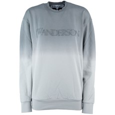 JW앤더슨 로고 자수 스웨트셔츠
